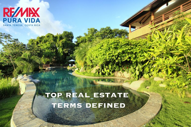 real estate terms